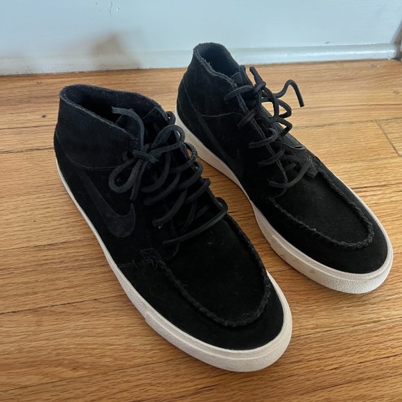 Nike Sb Zoom Stefan Janoski Crafted MID Black - Picture 9 of 9